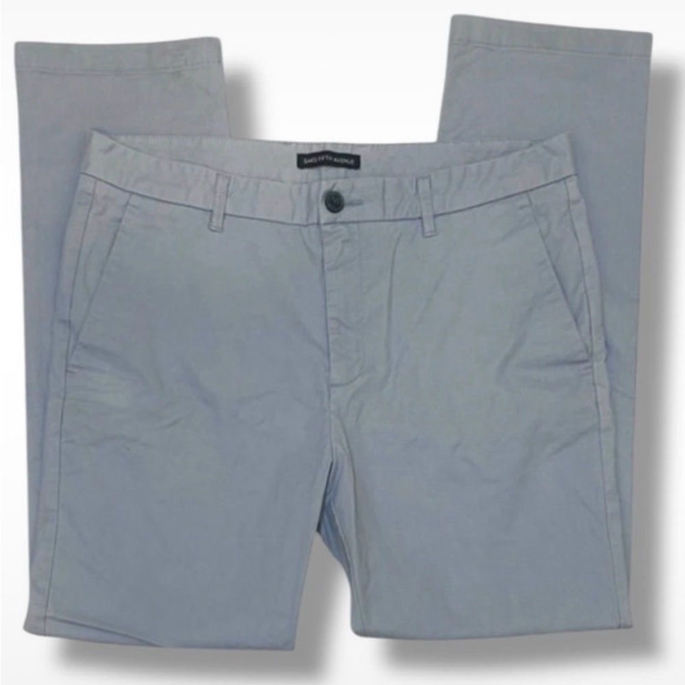 Saks Fifth Avenue 🪺 Light Blue Men’s Chino Pants | Size 34W x 32L